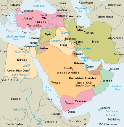 middle east