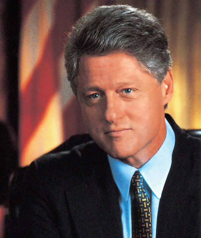 Former U.S. President Bill Clinton