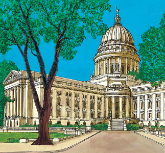 wisconsin state capital
