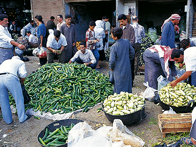 syrian outdoor market