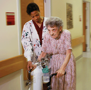 elderly woman