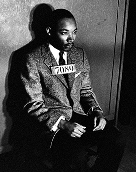 Martin Luther King, Jr., in Birmingham jail