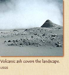 volcanic ash