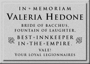 In Memoriam Valerie Hedone