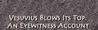Vesuvius Blows Its Top