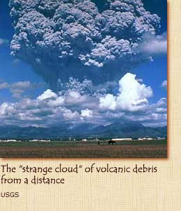 photo of strange cloud in distance