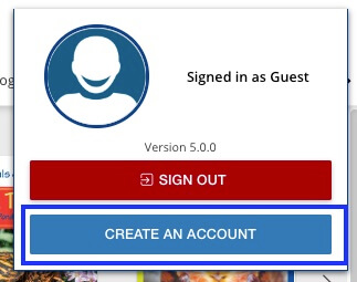 create account