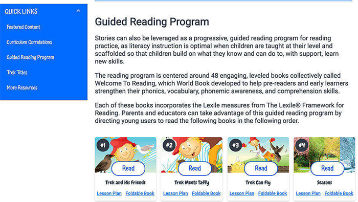 Welcome to reading program