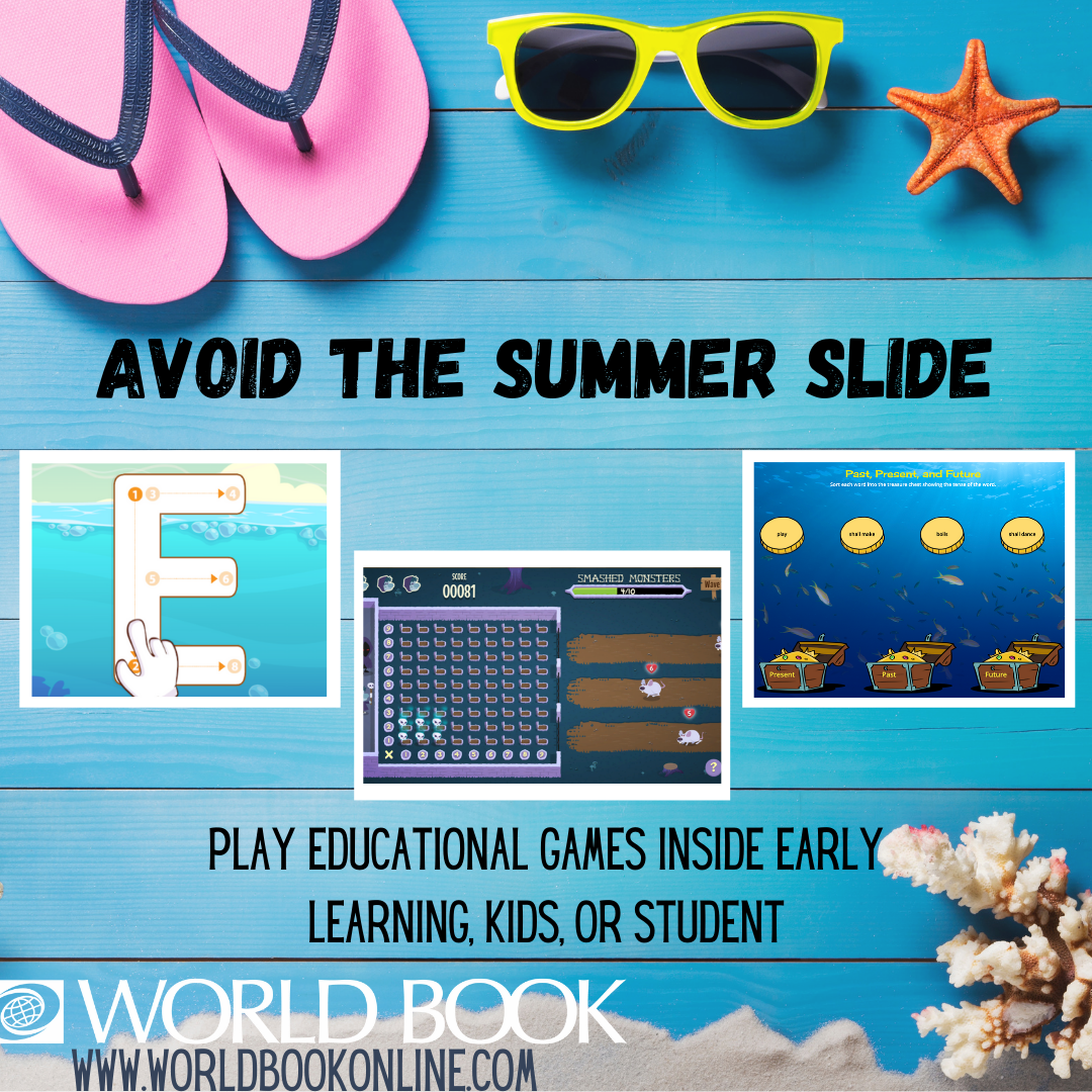avoid summer slide with games