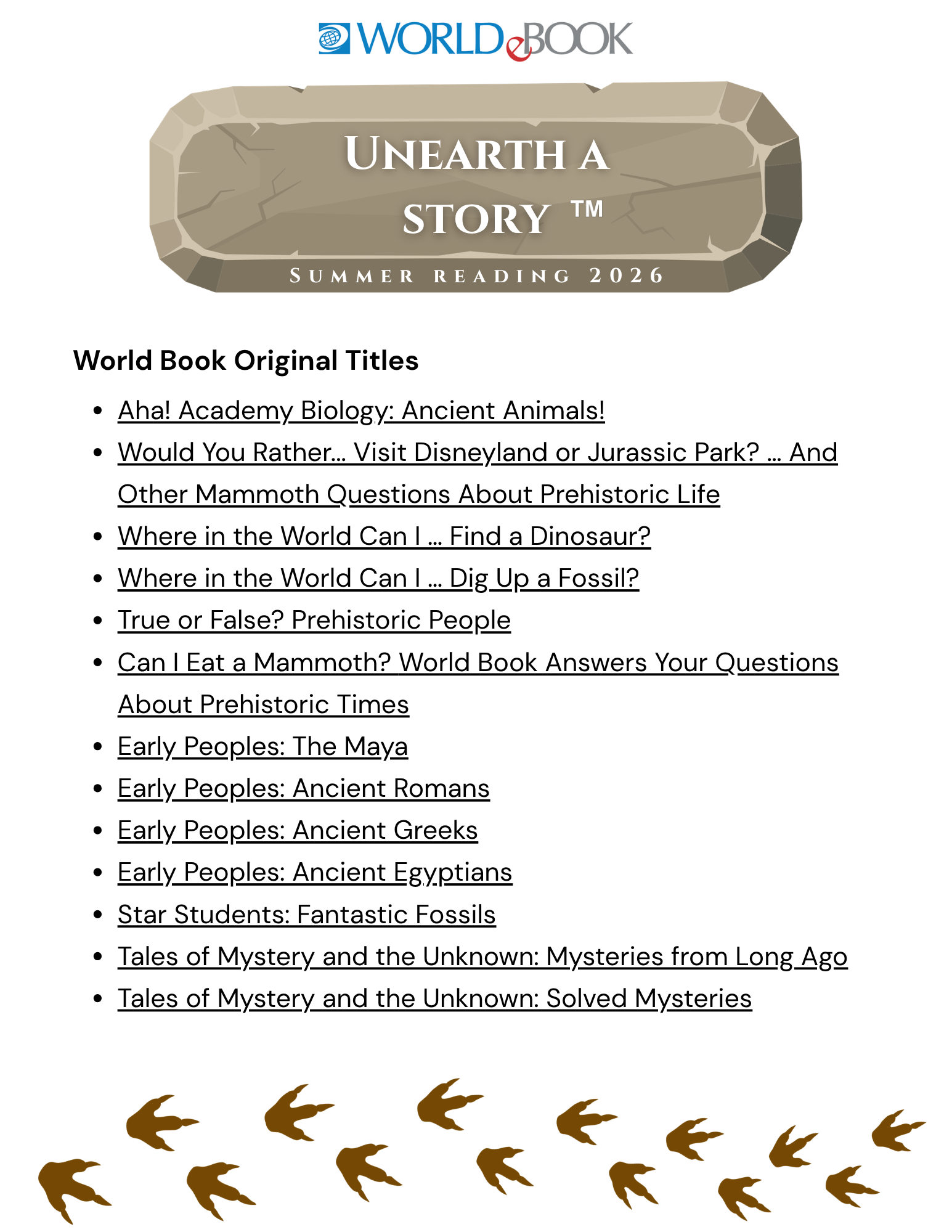 eBook Title List