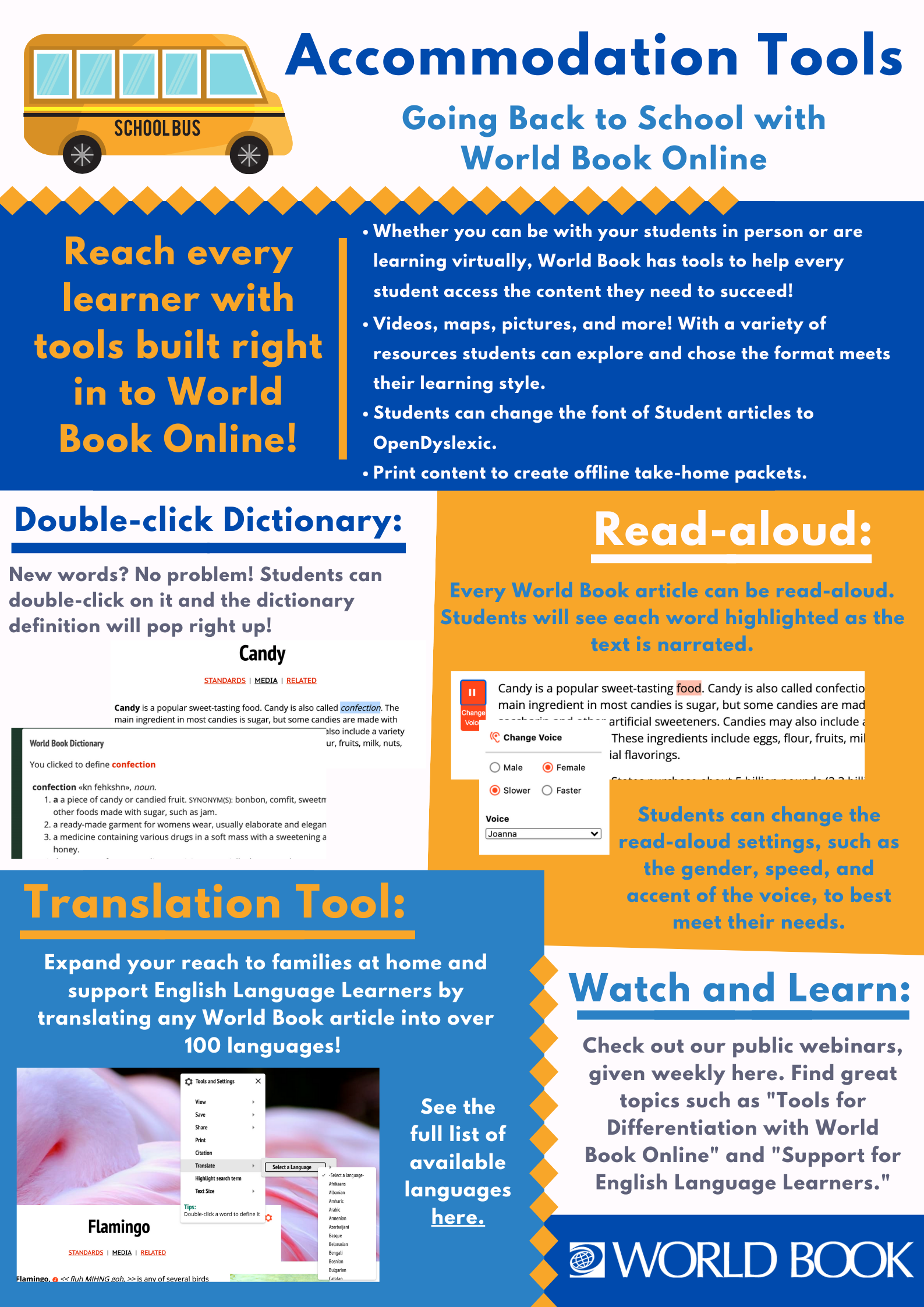 Accommodation Tools