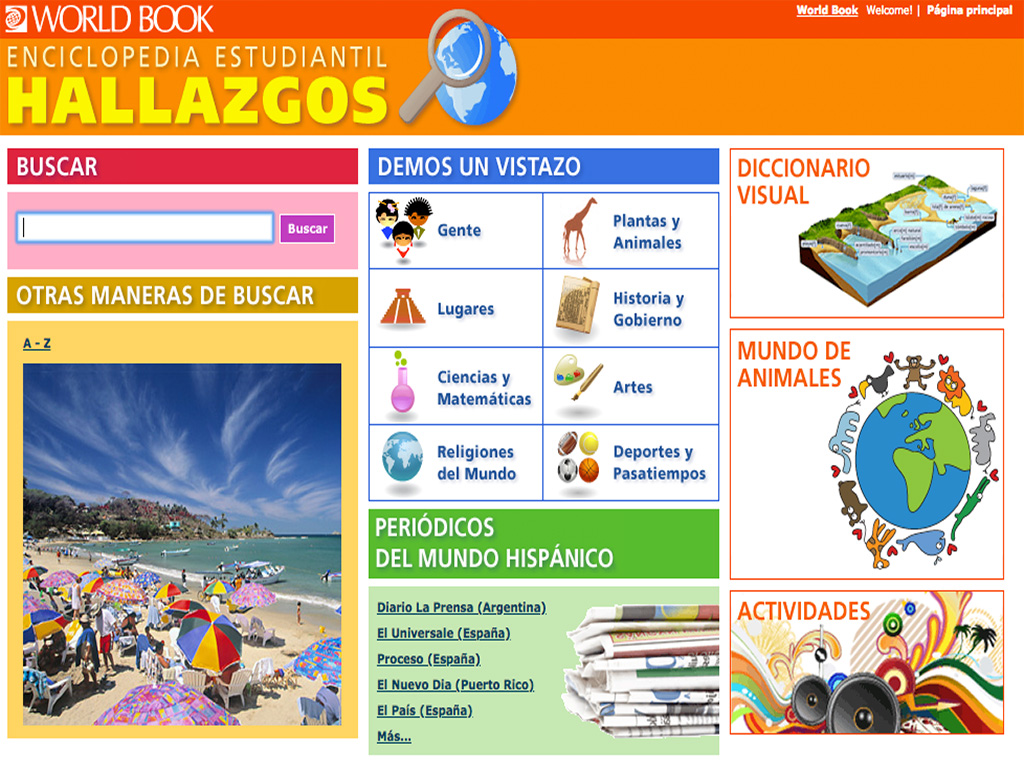 Enciclopedia Estudiantil Hallazgos
