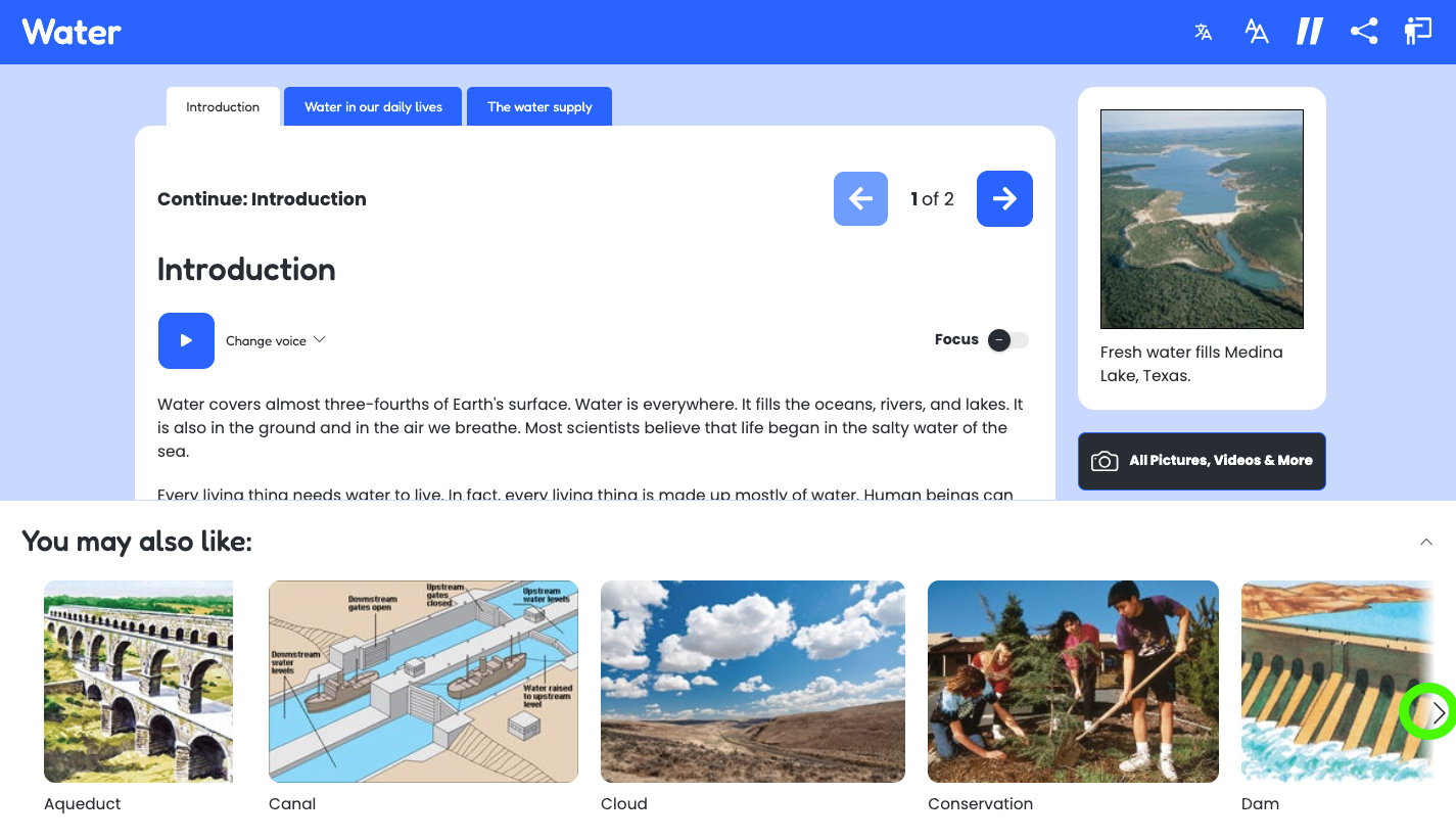 more information tab