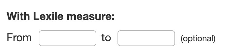 lexile range search