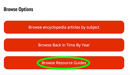 browse resource guides button
