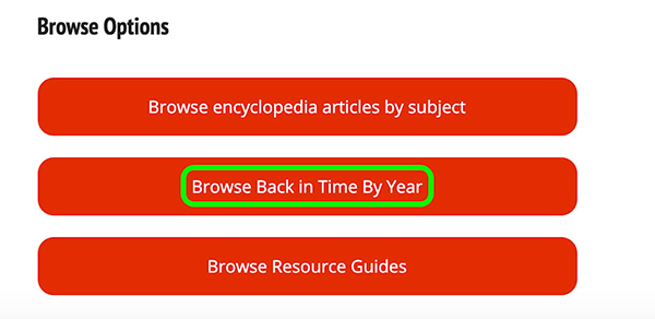 browse back in time by year button