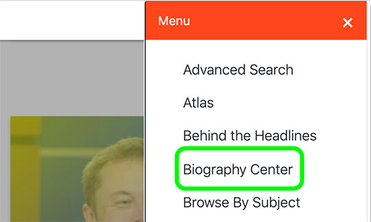 search results back in time button