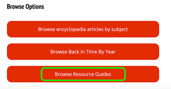 browse resource guides button