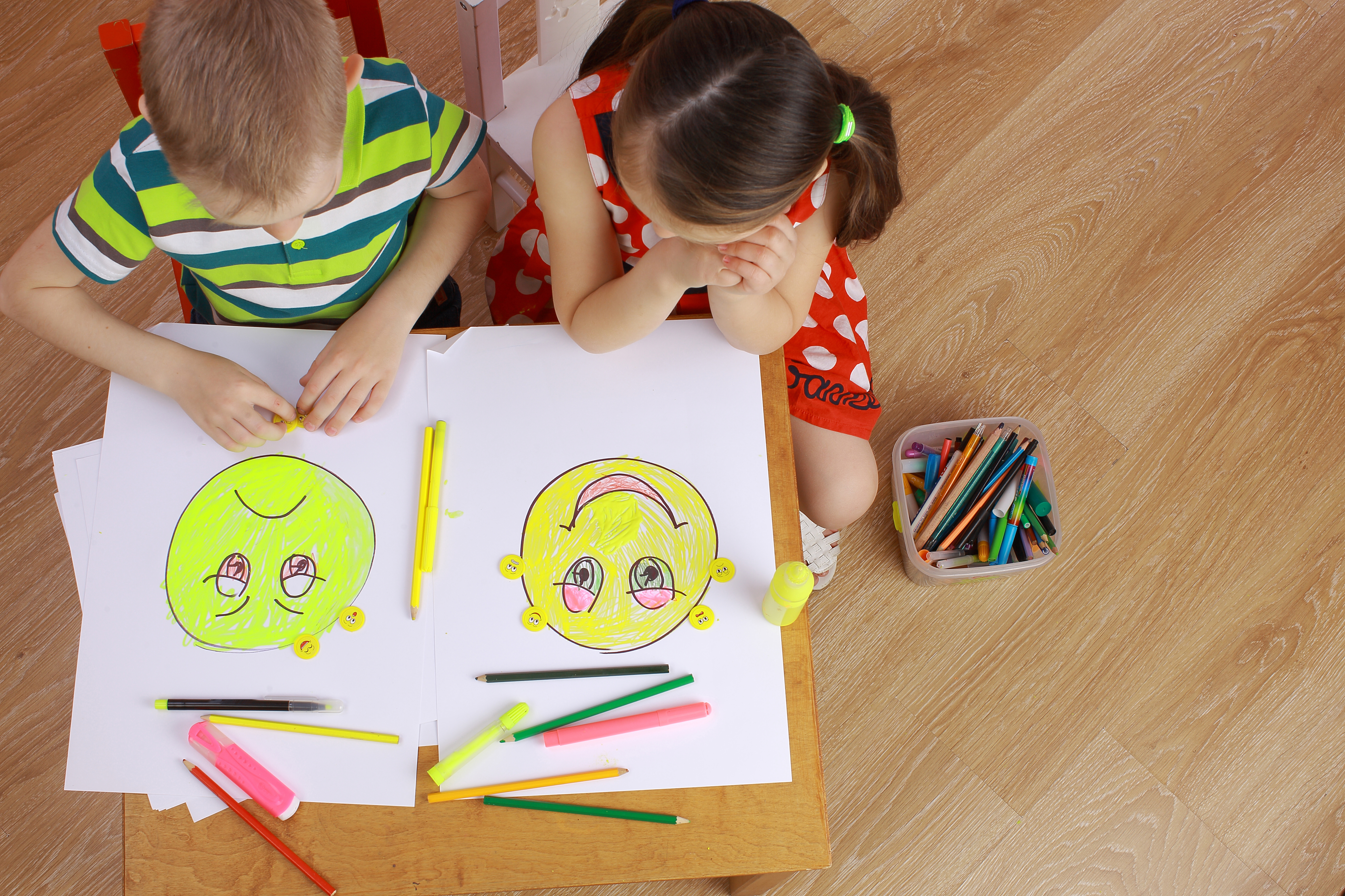 Screen of Science Projects in Kids
