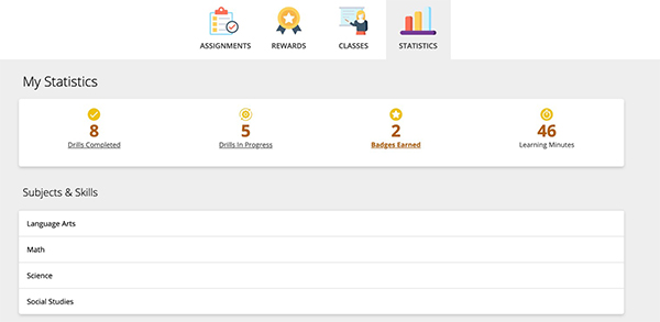 active assignments dashboard